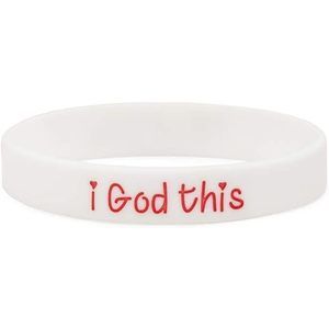 2 Pack i God this bracelet SPIRITUAL CONFIDENCE